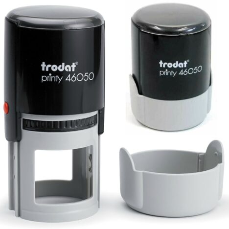 Sello personalizado automático Trodat Printy 46050 50 mm. diámetro