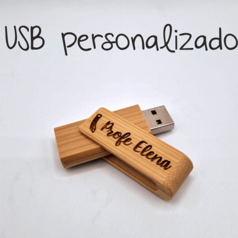 USB personalizado de Madera 16 Gb