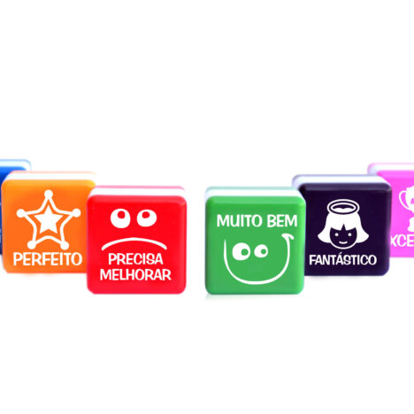 Set 6 sellos motivación en gallego