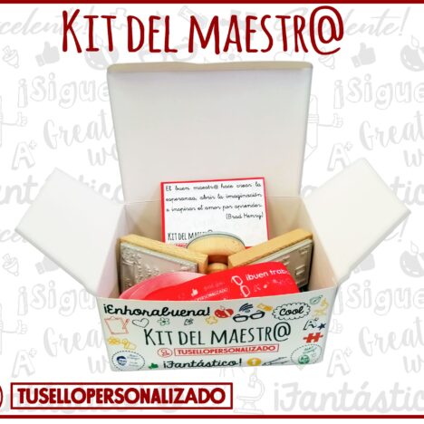 kit del maestro 1 emoji + 2 sellos a elegir