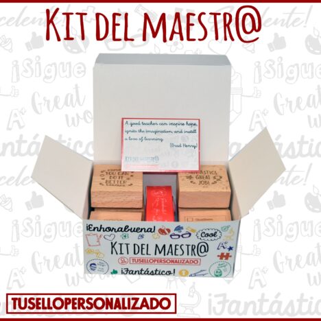 kit del maestro 6 tacos a elegir Inglés