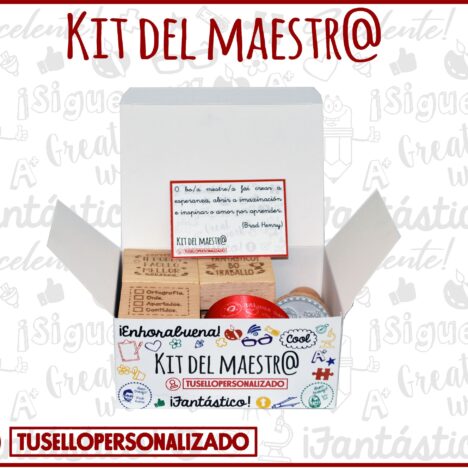 kit del maestro 1 emoji + 6 tacos Gallego