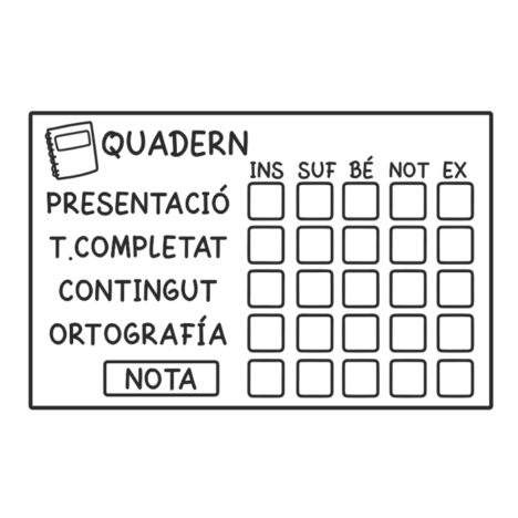 Sello Professors «Quadern» Manual