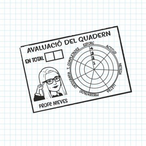 Sello Profesores «Avaluació del quadern» Manual
