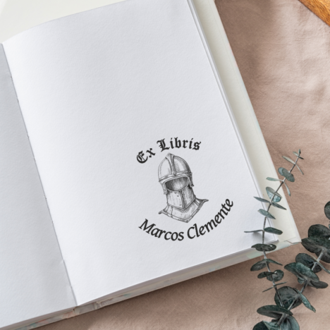 Sello Ex Libris «Medieval»