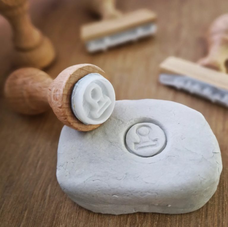 Sello para cerámica redondo 40mm