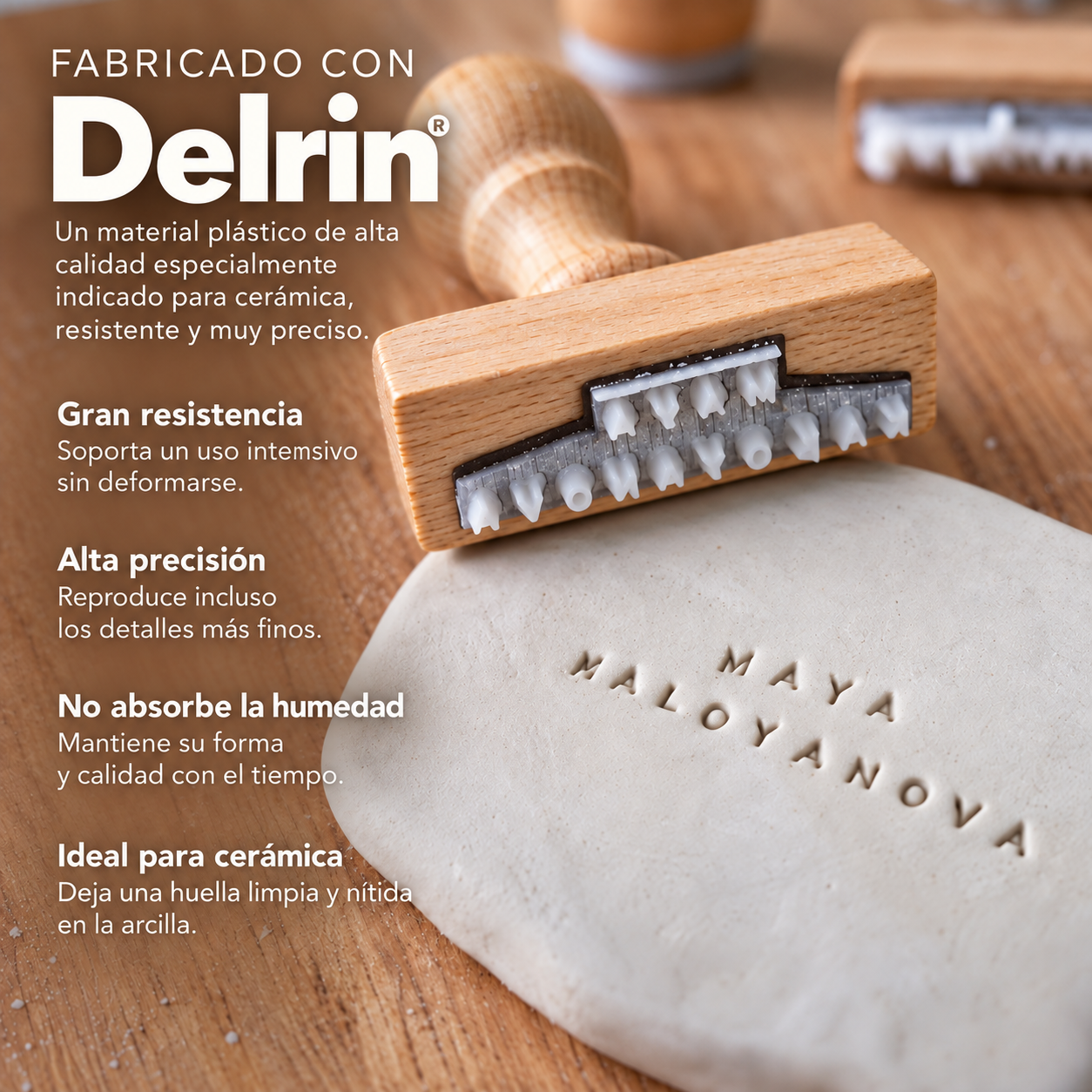 Sello para cerámica redondo 20 mm - Imagen 3