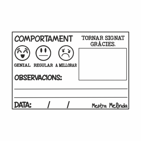 Sello Professors «Comportament» Manual