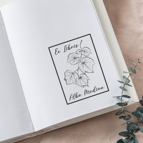 Sello Ex Libris Parra