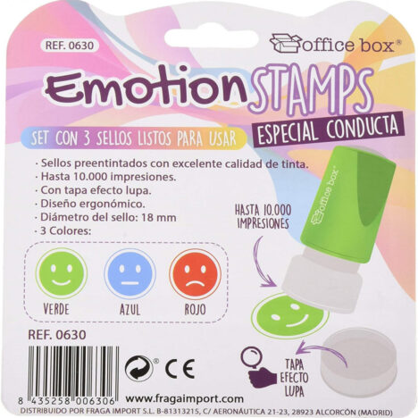 Set 3 sellos de conducta