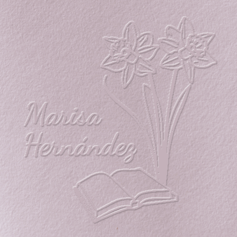 Sello Relieve Ex Libris Ramo