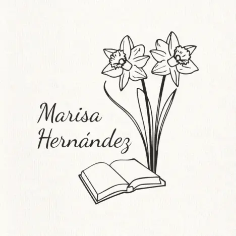 Sello Relieve Ex Libris Ramo