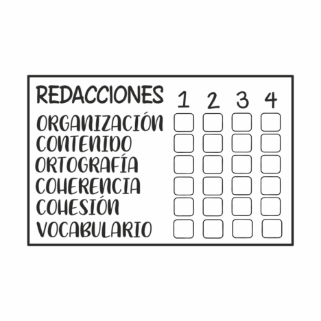 Sello profesor REDACCIONES Automático