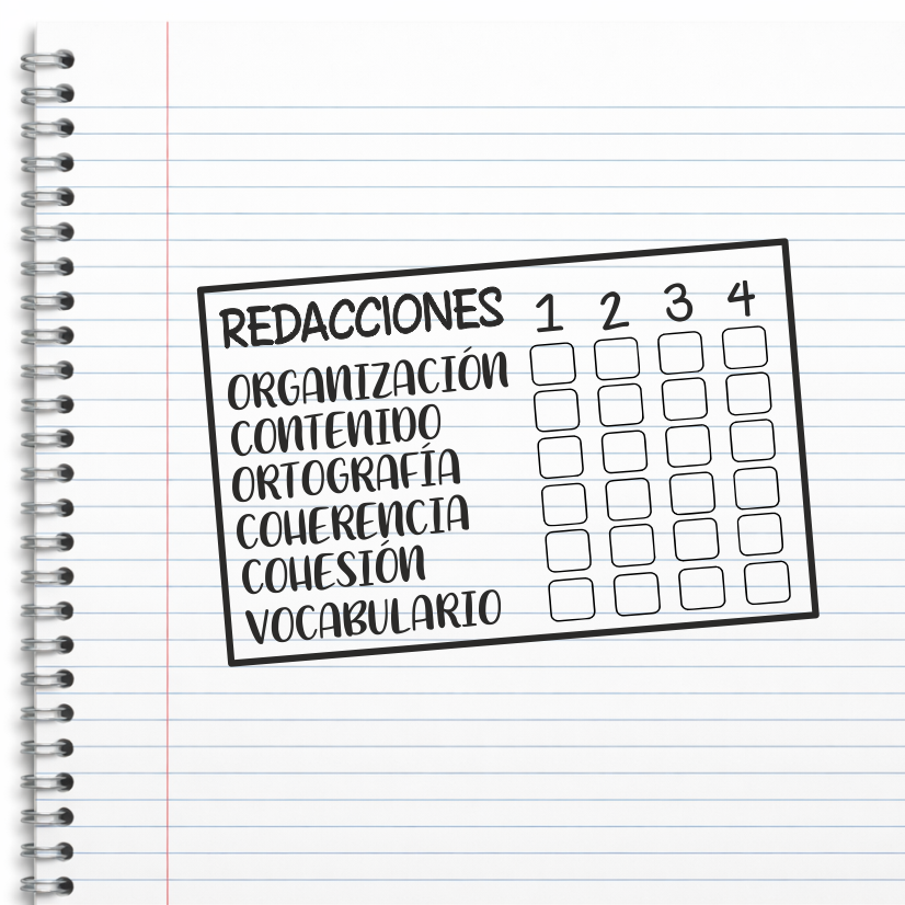 Sello Profesores REDACCIONES Manual - Imagen 2