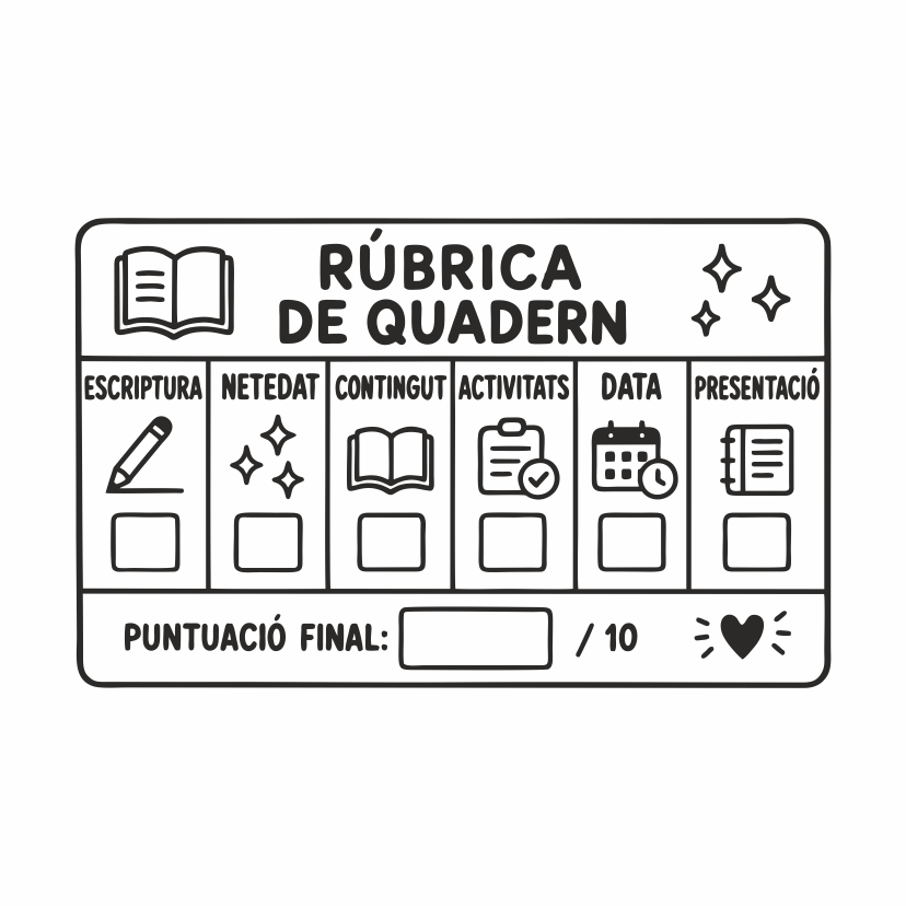 Sello profesor RUBRICA CATALÀ Automático